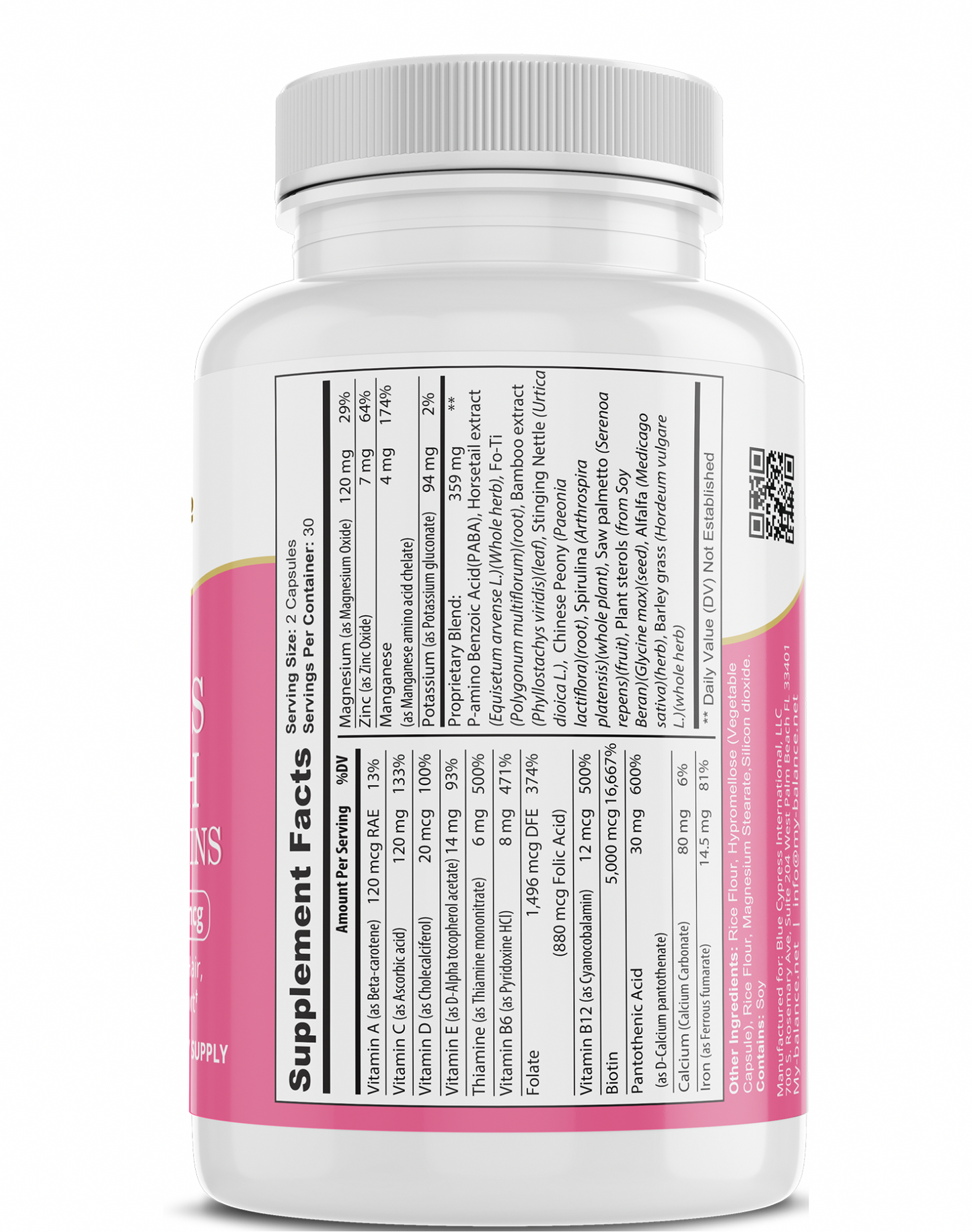 Multivitamínicos para la Salud de la Mujer