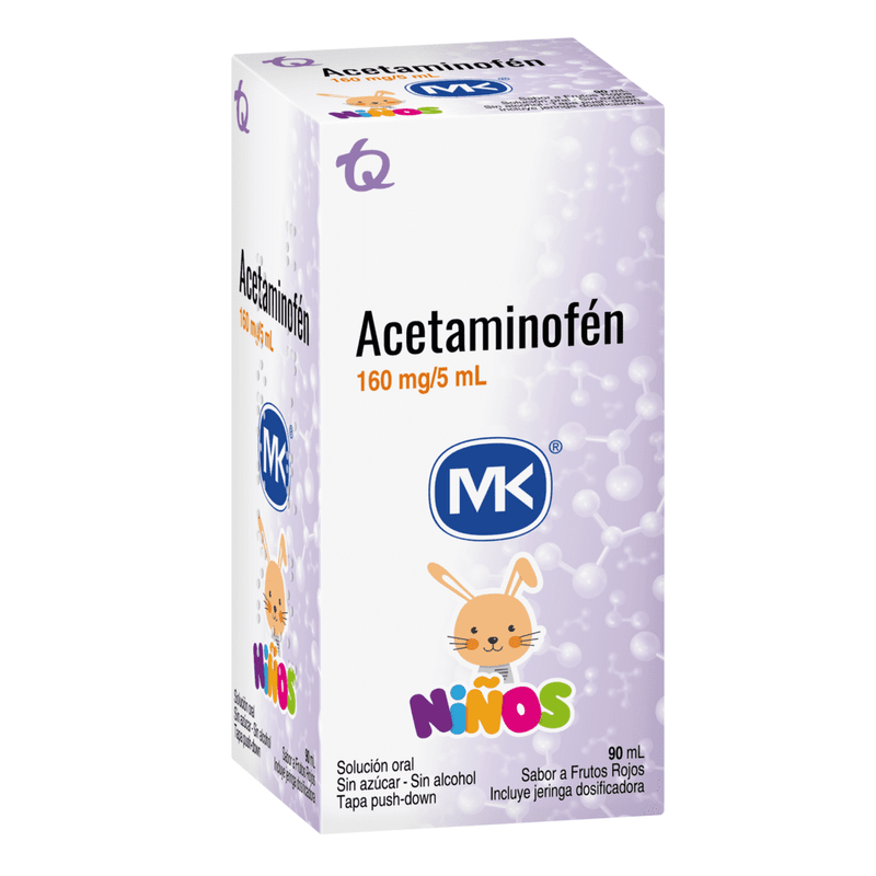 ACETAMINOFEN JARABE NIÑOS MK