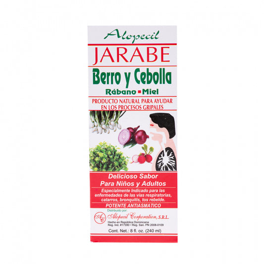 Berro y Cebolla /JARABE DE LA ABUELA 240ML