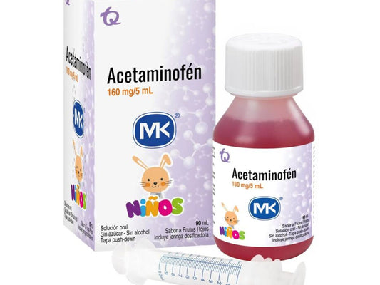 ACETAMINOFEN JARABE NIÑOS MK