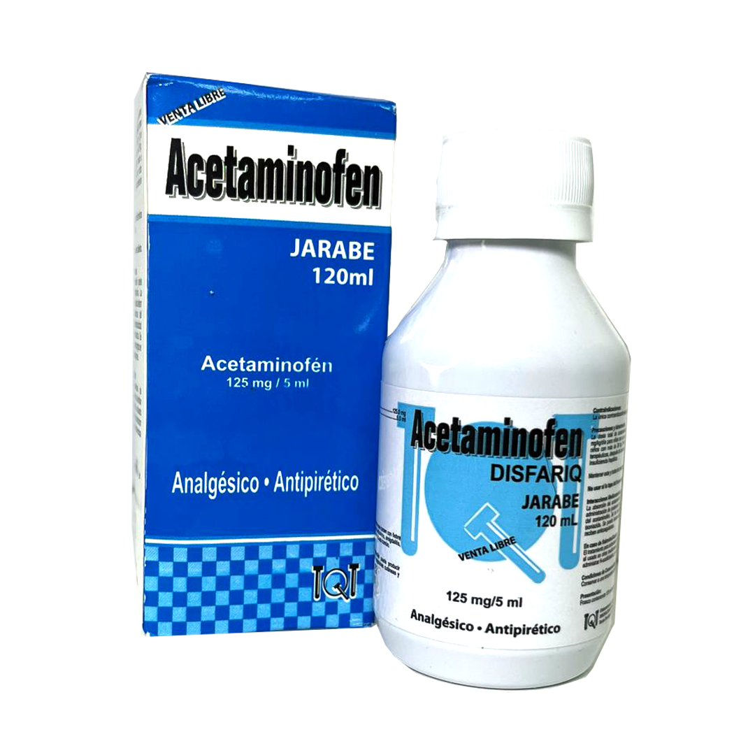 Acetaminofén IQI Jarabe 120ML