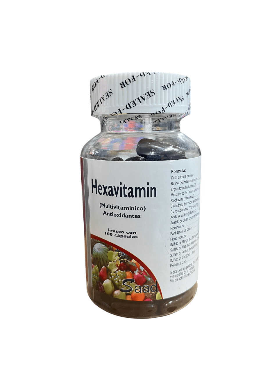 Hexavitamin (MULTIVITMINICO ANTIOXIDANTE)100 CAPSULAS