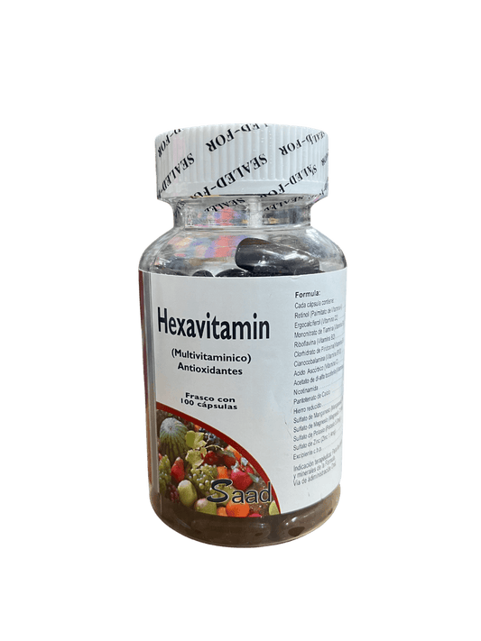 Hexavitamin (MULTIVITMINICO ANTIOXIDANTE)100 CAPSULAS