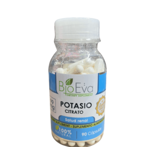 Citrato De Potasio Bioeva 90 Capsulas