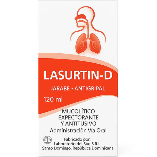 Lasurtin-D Jarabe - Antigripal 120 ML