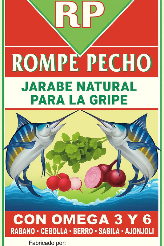 Rompe Pecho/ Jarabe Natural 240ML