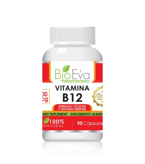 Vitamina B12 BioEva (5000mcg) (90 Cáps)