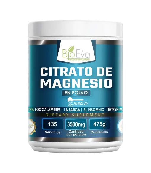 Citrato de Magnesio en polvo 475g