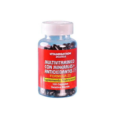 Multivitamínico con minerales + antioxidantes DF